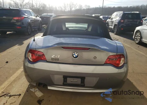 2007 BMW Z4 3.0 from USA, damaged, VIN 4USBU33547LW60647